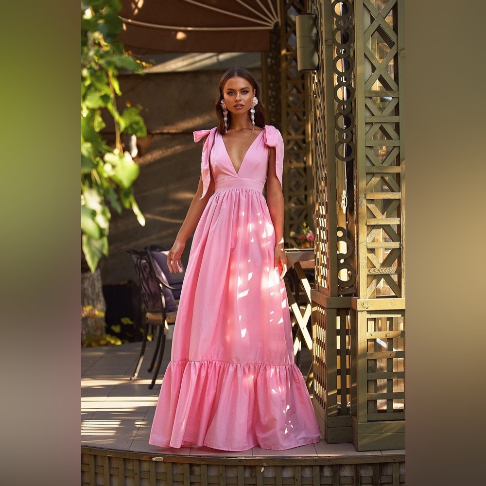 Alamour Pink Cellina Gown